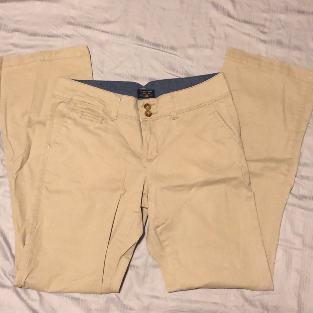 US Polo Association Khaki Pants Size 5/6 NWT